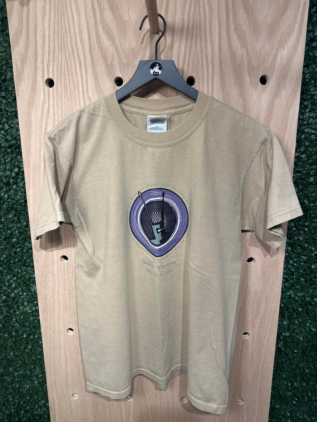 Y2K Rock Water Fest Gildan Ultra Cotton T-Shirt Beige