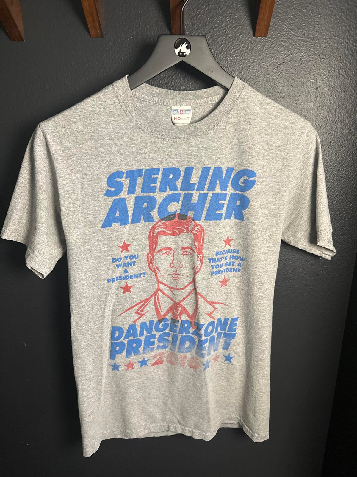 Sterling Archer T-Shirt - Danger Zone President