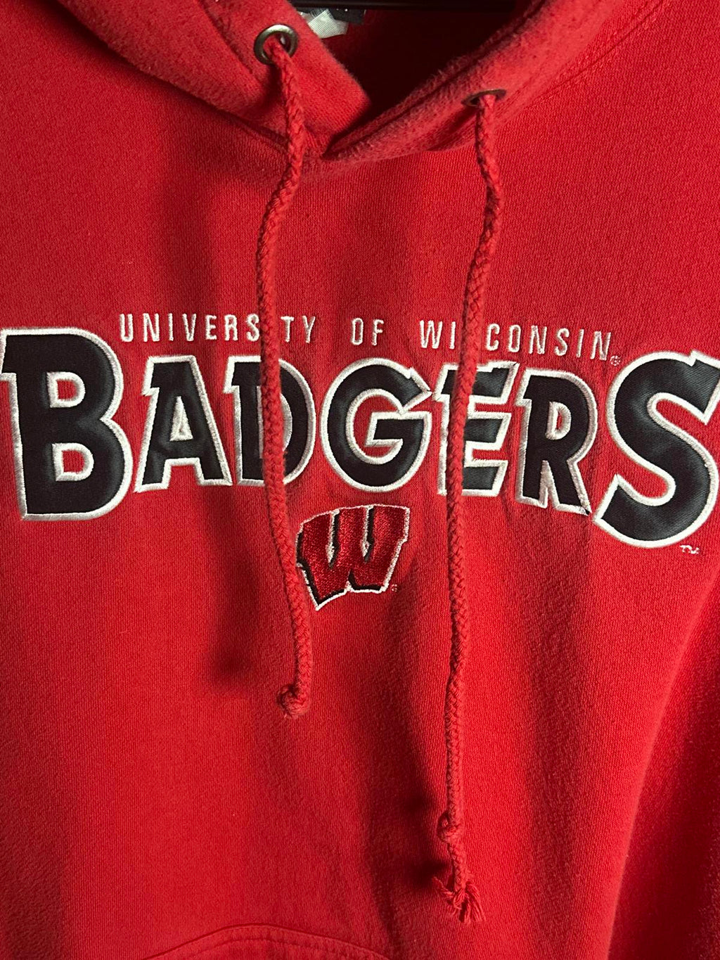 University of Wisconsin Badgers Red Hoodie