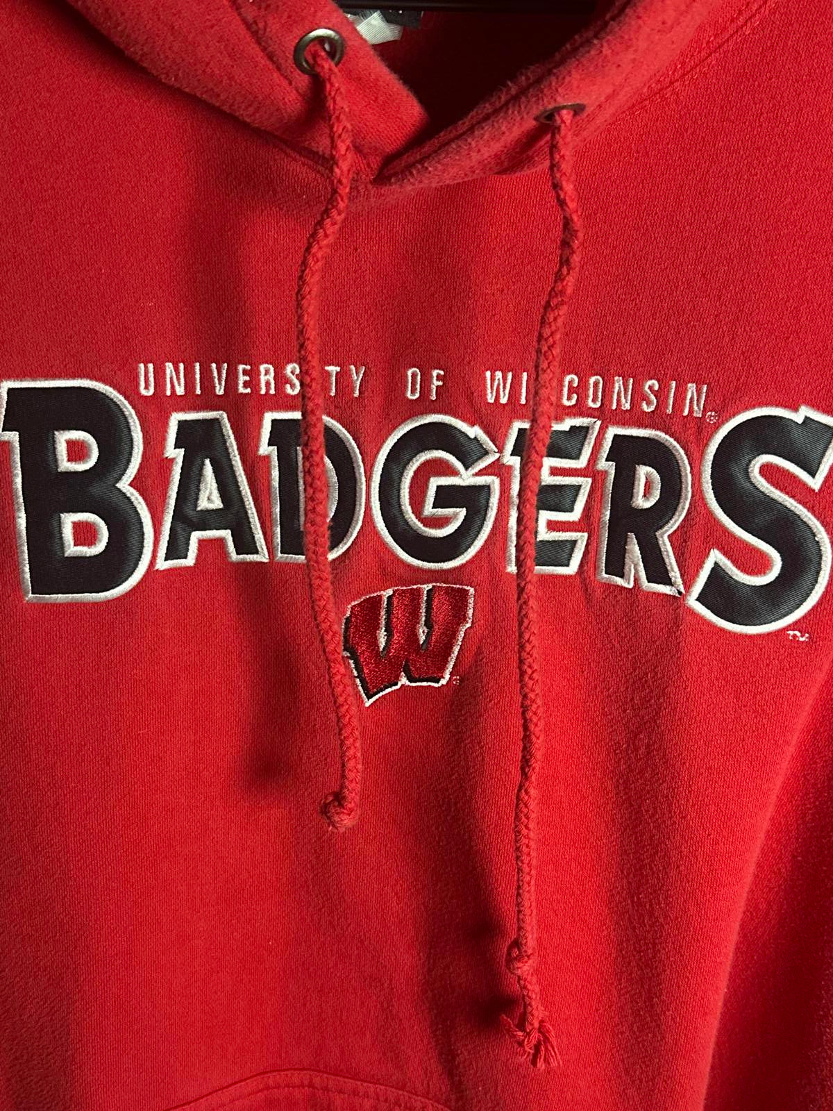 University of Wisconsin Badgers Red Hoodie