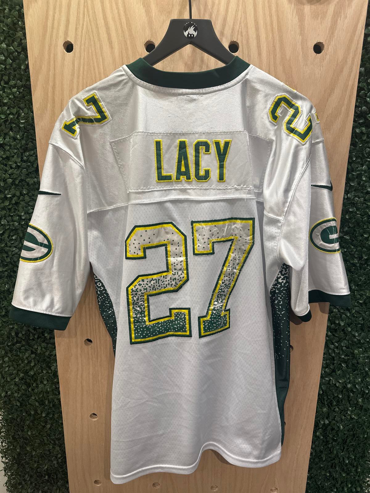 Green Bay Packers #27 Lacy NFL Woman's Football Jersey