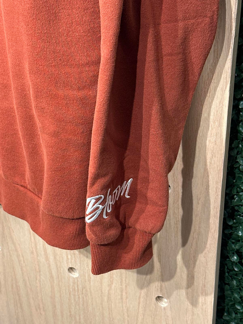 IML Women's Rust Floral Print Sweatshirt