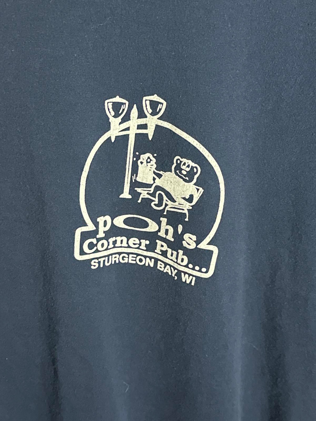 Poh's Corner Pub Sturgeon Bay WI Graphic Men's T-Shirt