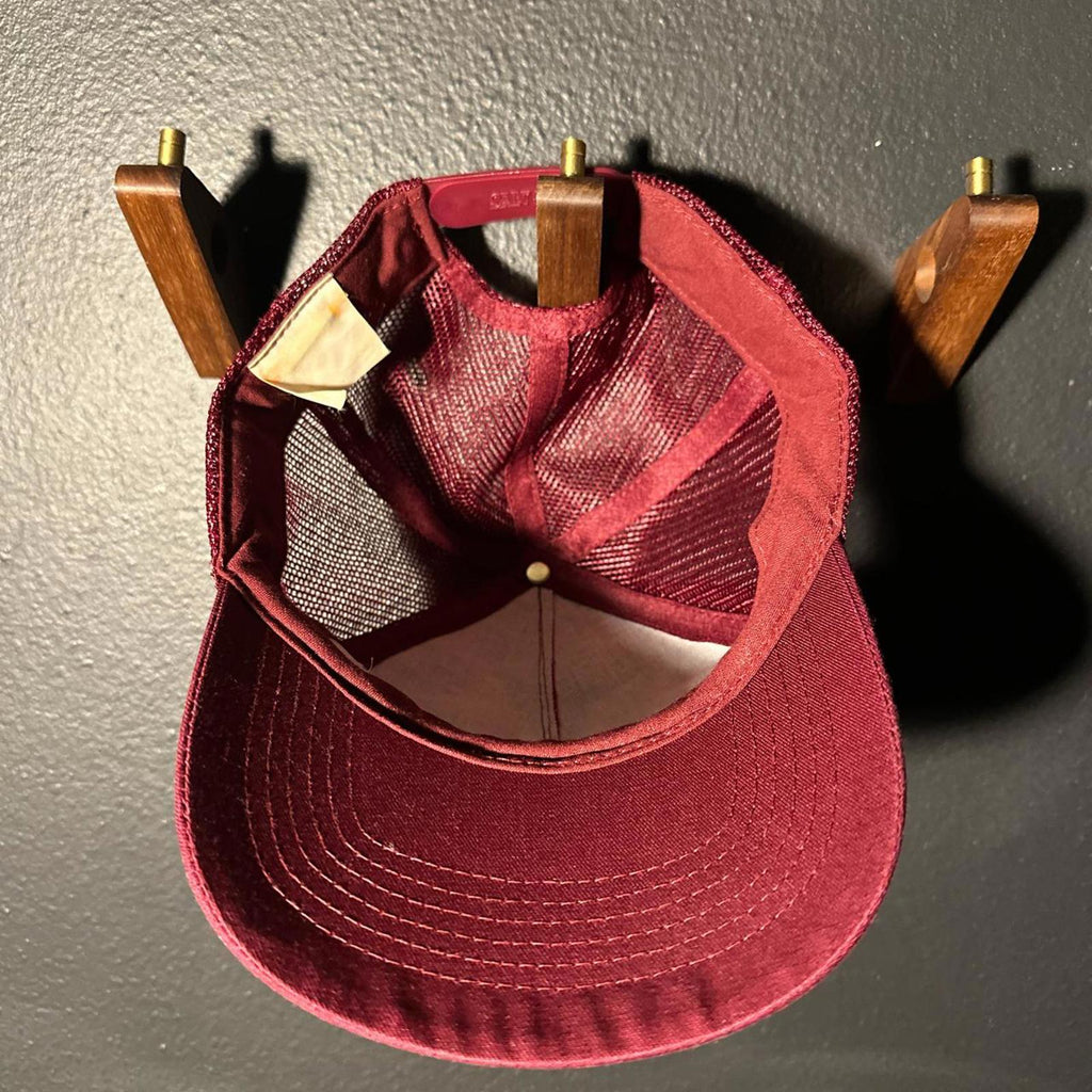 Men's Burgundy Hat