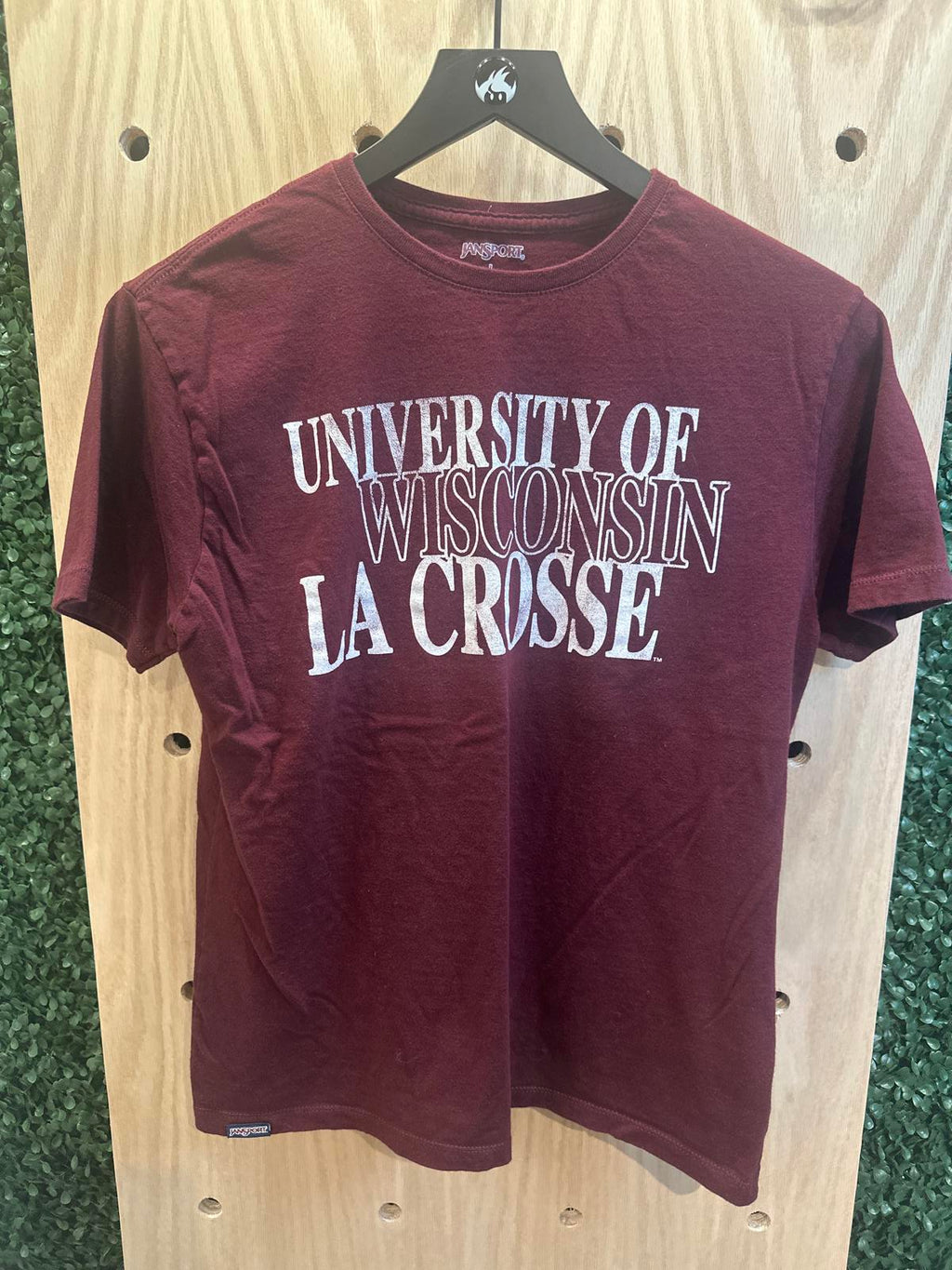 University of Wisconsin La Crosse Maroon Short Sleeve T-Shirt
