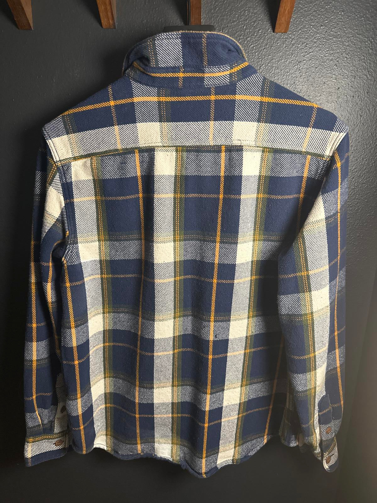 Old Navy Men's Regular Fit Plaid Flannel Shirt