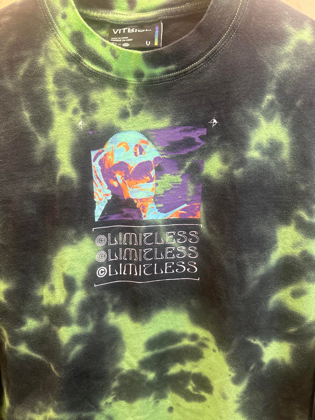 VITRIOL Limitless Graphic Tie-Dye Long Sleeve T-Shirt
