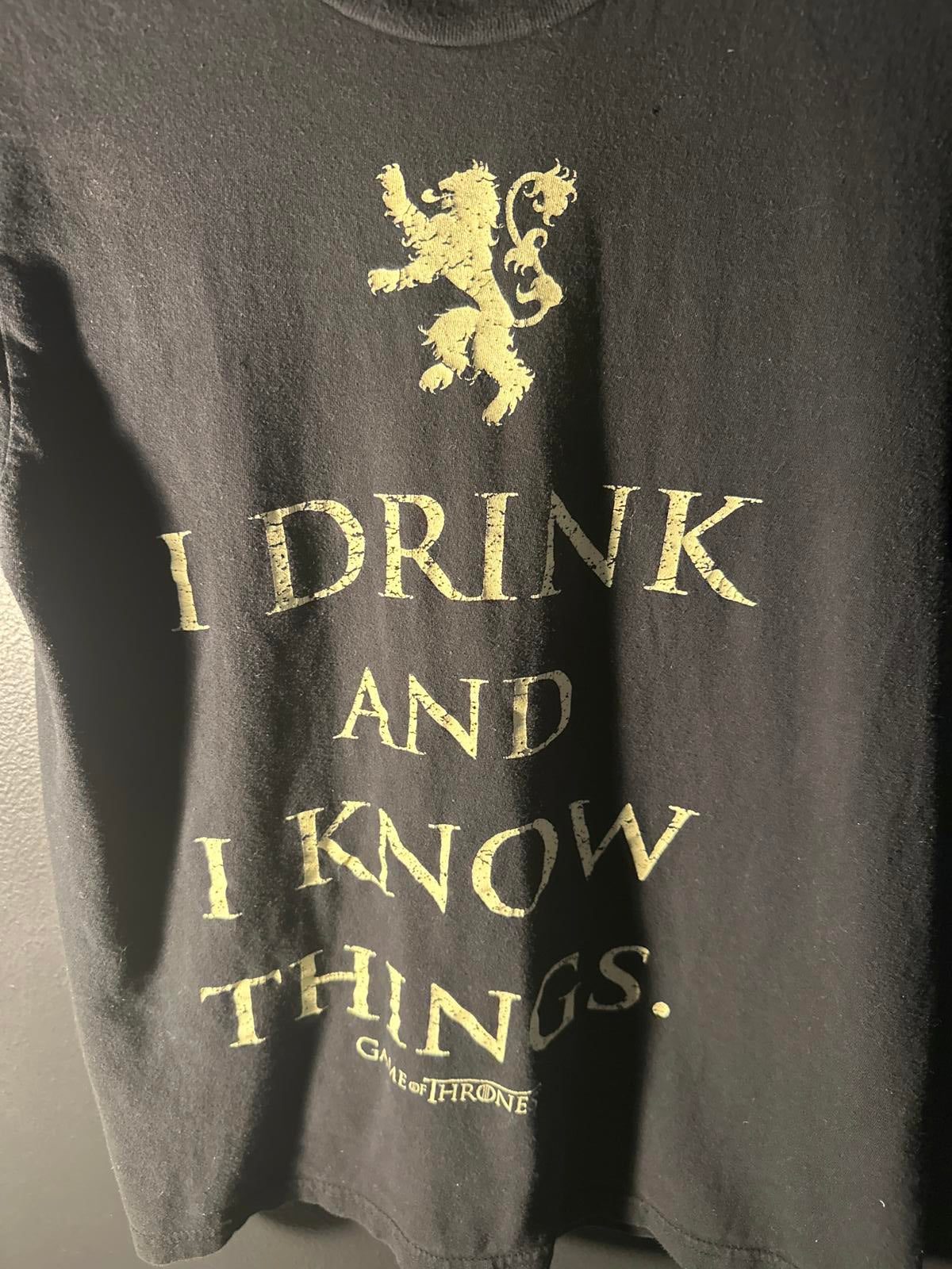 Game of Thrones 'I Drink and I Know Things' Graphic Tee