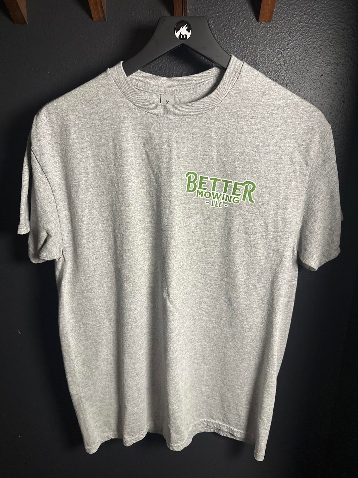 Better Mowing LLC Gray Men's T-Shirt