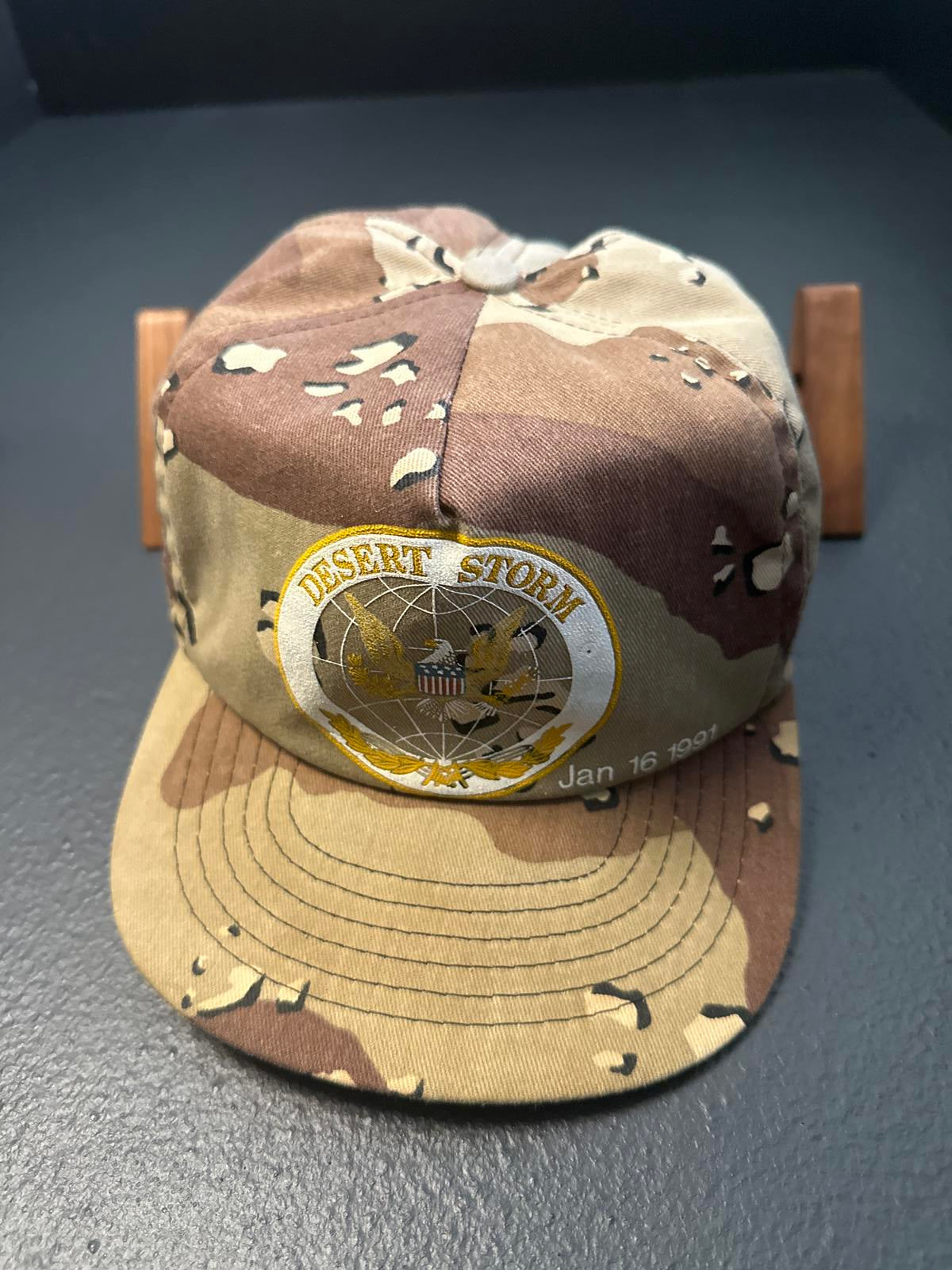 Vintage Desert Storm Camo Cap