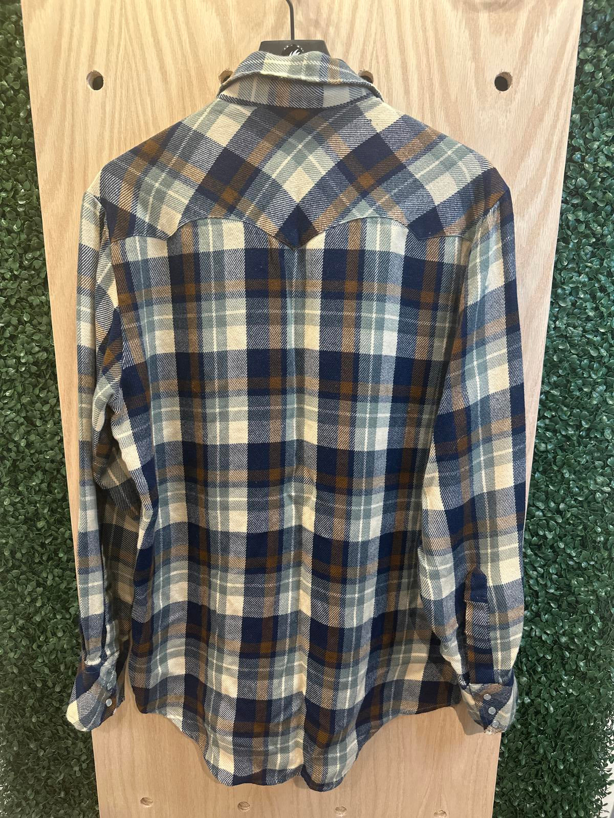 Williams Bay Men's Tall Casual Plaid Shirt