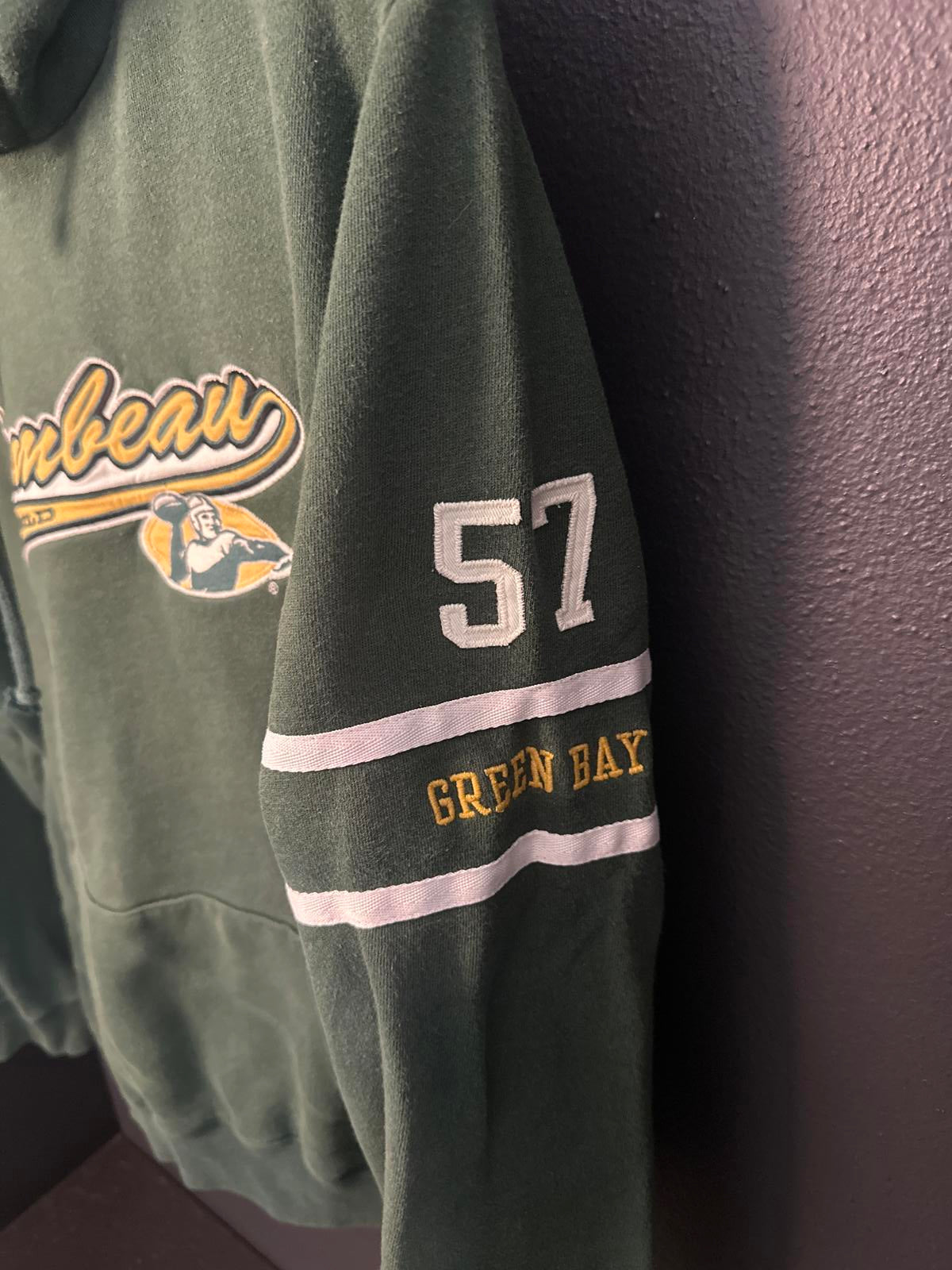 Green Bay Packers Lambeau Field Hoodie Retro