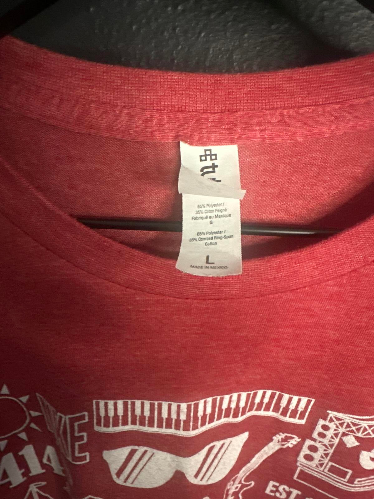 Summerfest Graphic Tee - Unisex Red T-Shirt