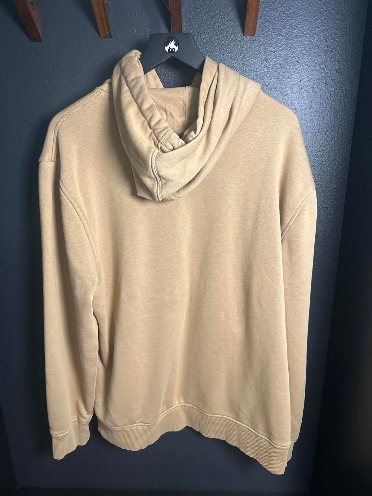Tommy Hilfiger Men’s Casual Hoodie - Beige Signature Logo