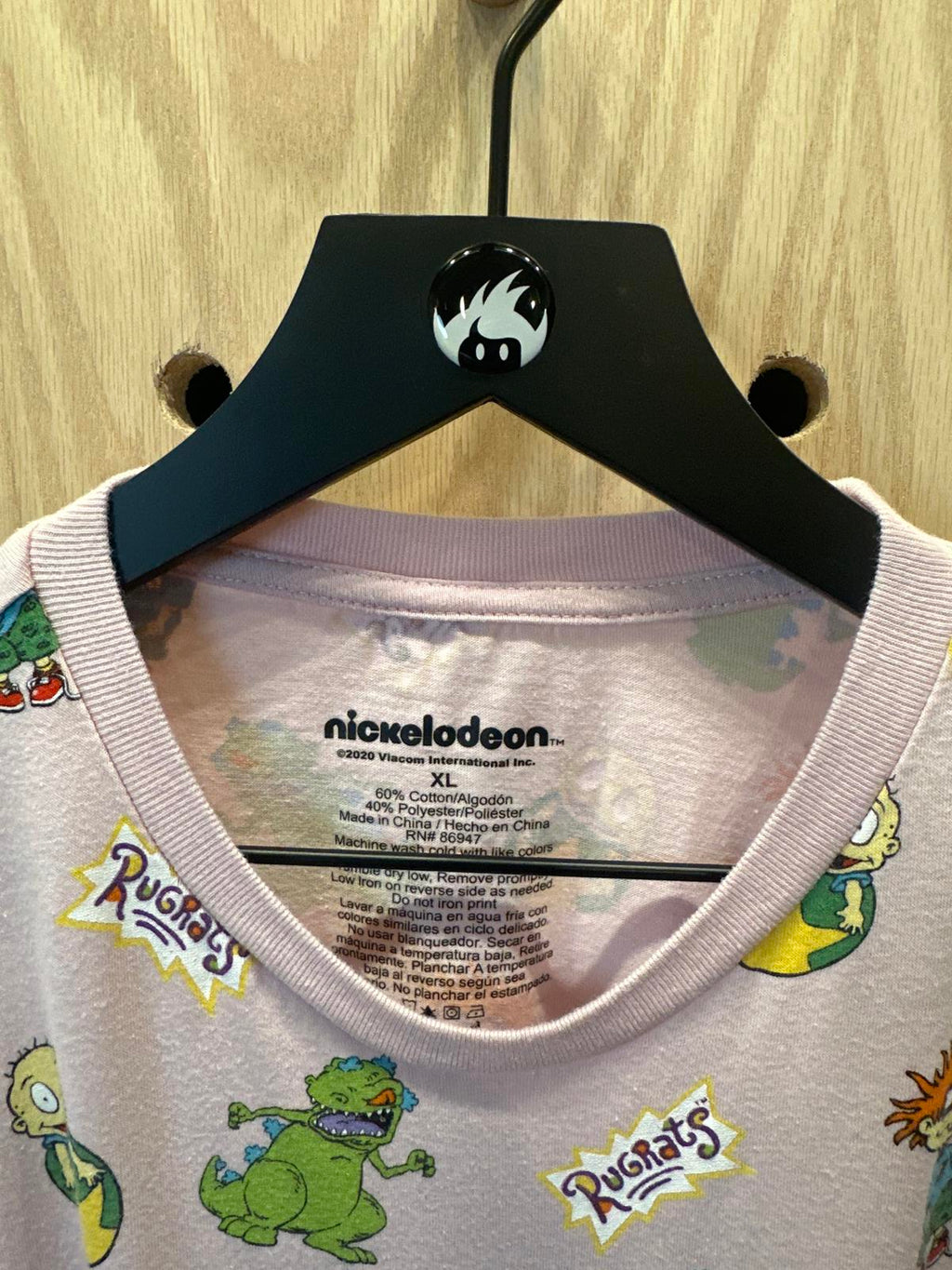 Nickelodeon Rugrats Patterned T-Shirt XL
