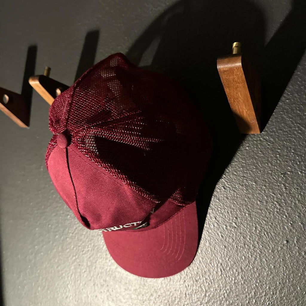 Men's Burgundy Hat