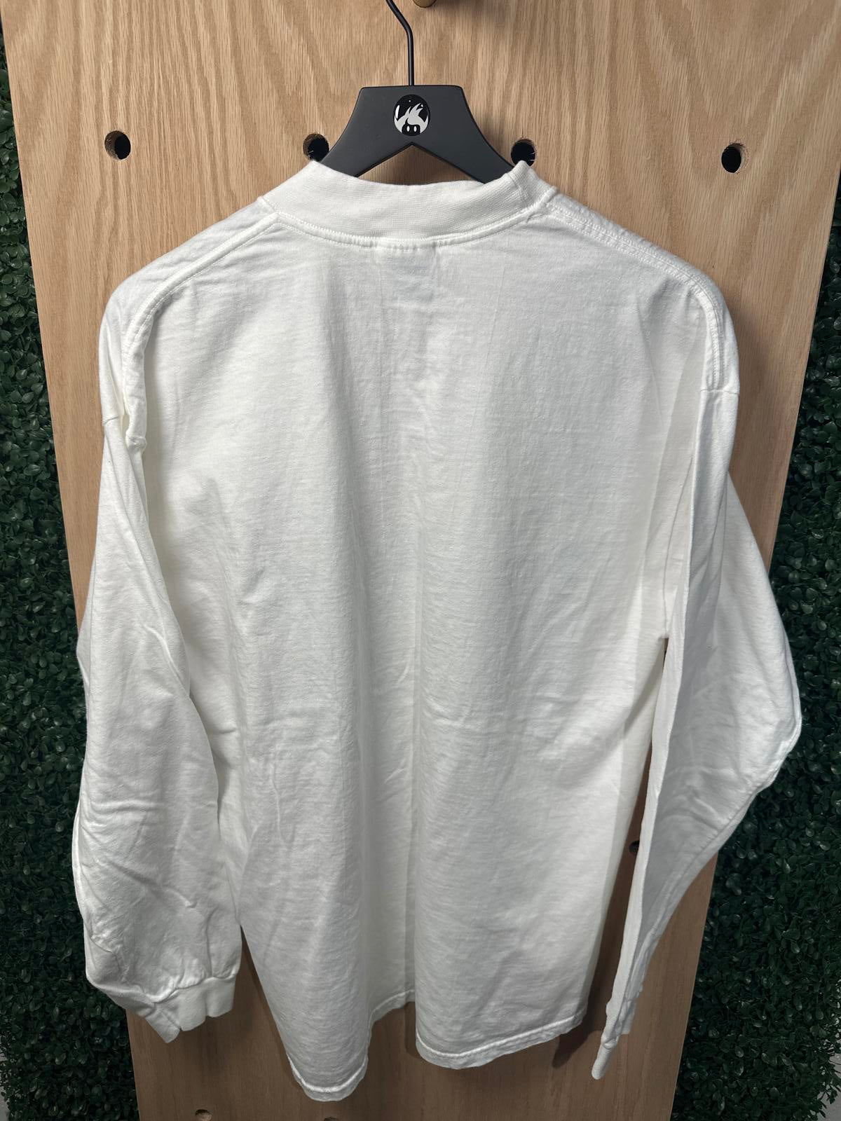 Vintage Hanes Beefy-T Long Sleeve T-Shirt with Floral Print