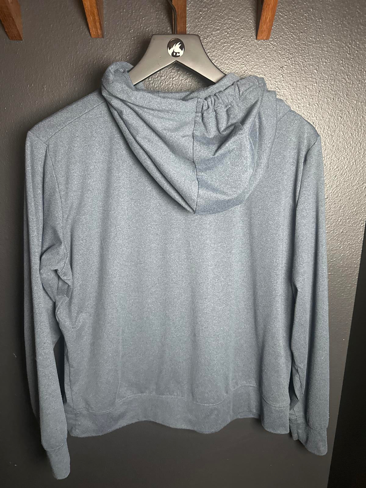 Peloton Woman's Gray Full-Zip Hoodie Sweatshirt