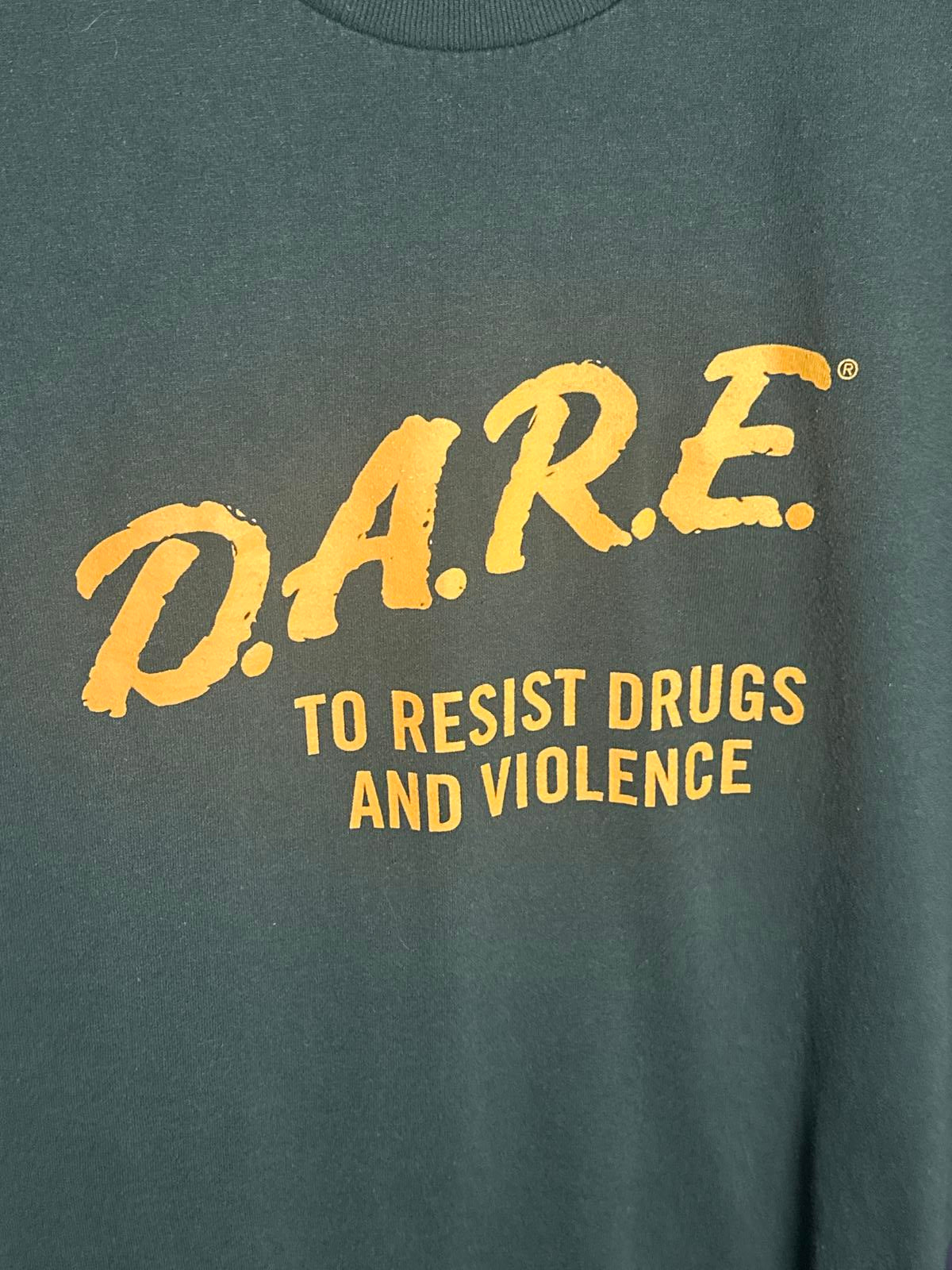 Green D.A.R.E. Graphic T-Shirt