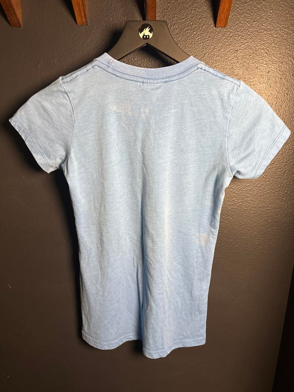 Vintage Rocking Out Graphic Tee - Medium Blue