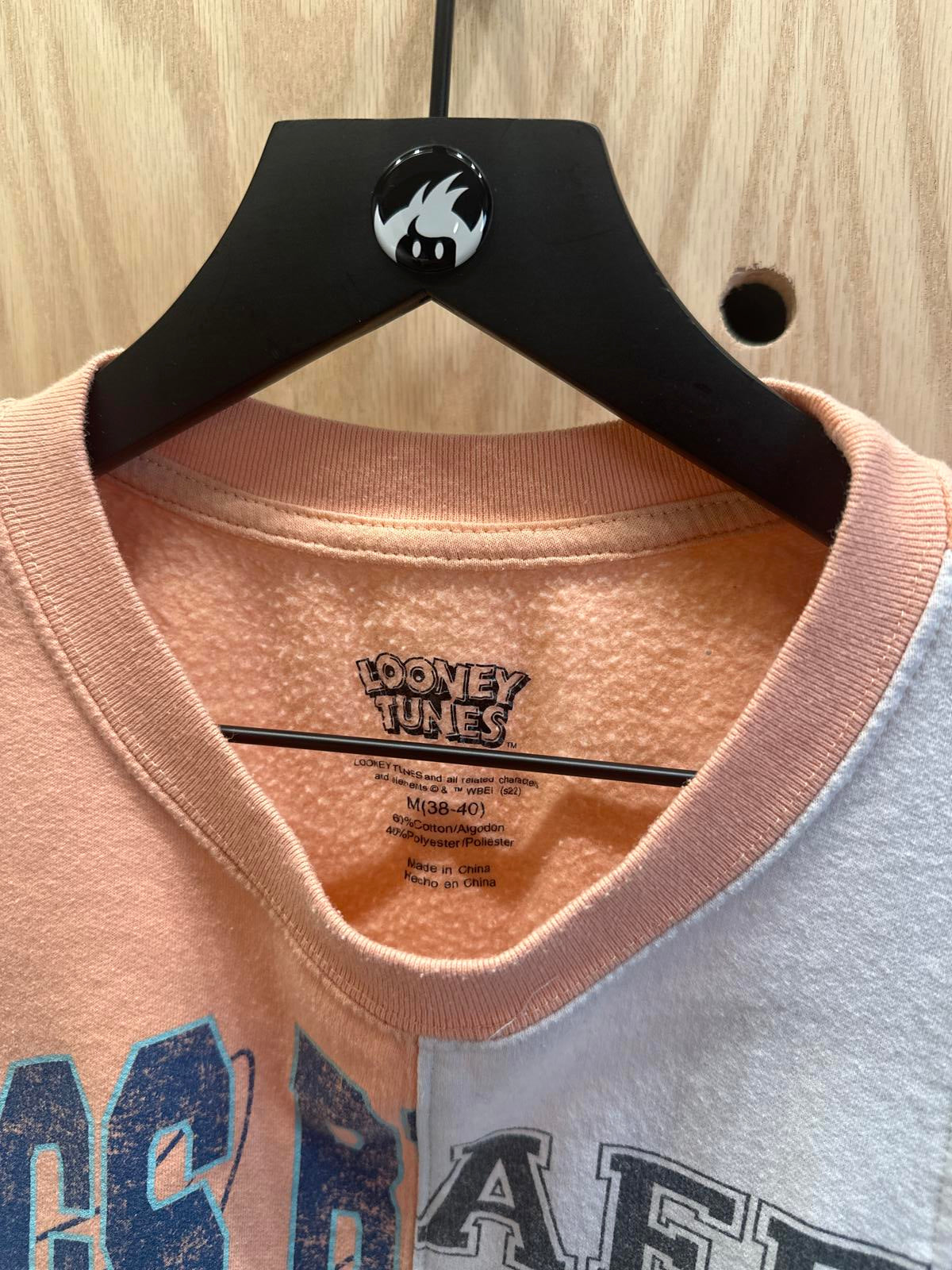 Looney Tunes Bugs Bunny & Daffy Duck Colorblock Sweatshirt