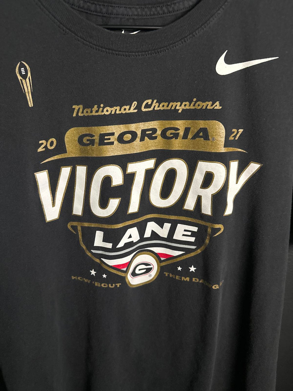 Nike Georgia Bulldogs National Champions T-Shirt 2021