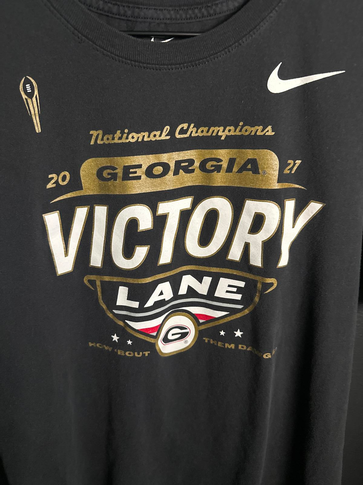 Nike Georgia Bulldogs National Champions T-Shirt 2021