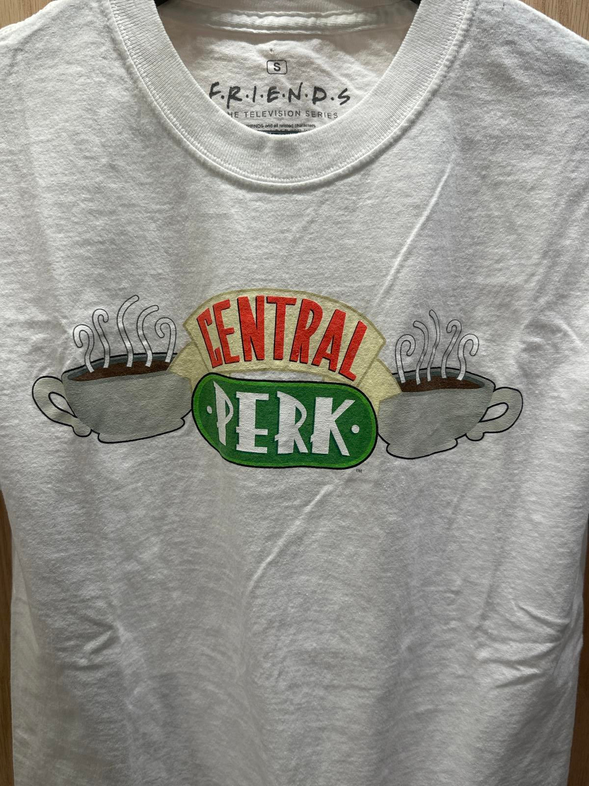 Friends TV Show Central Perk White Short Sleeve T-Shirt