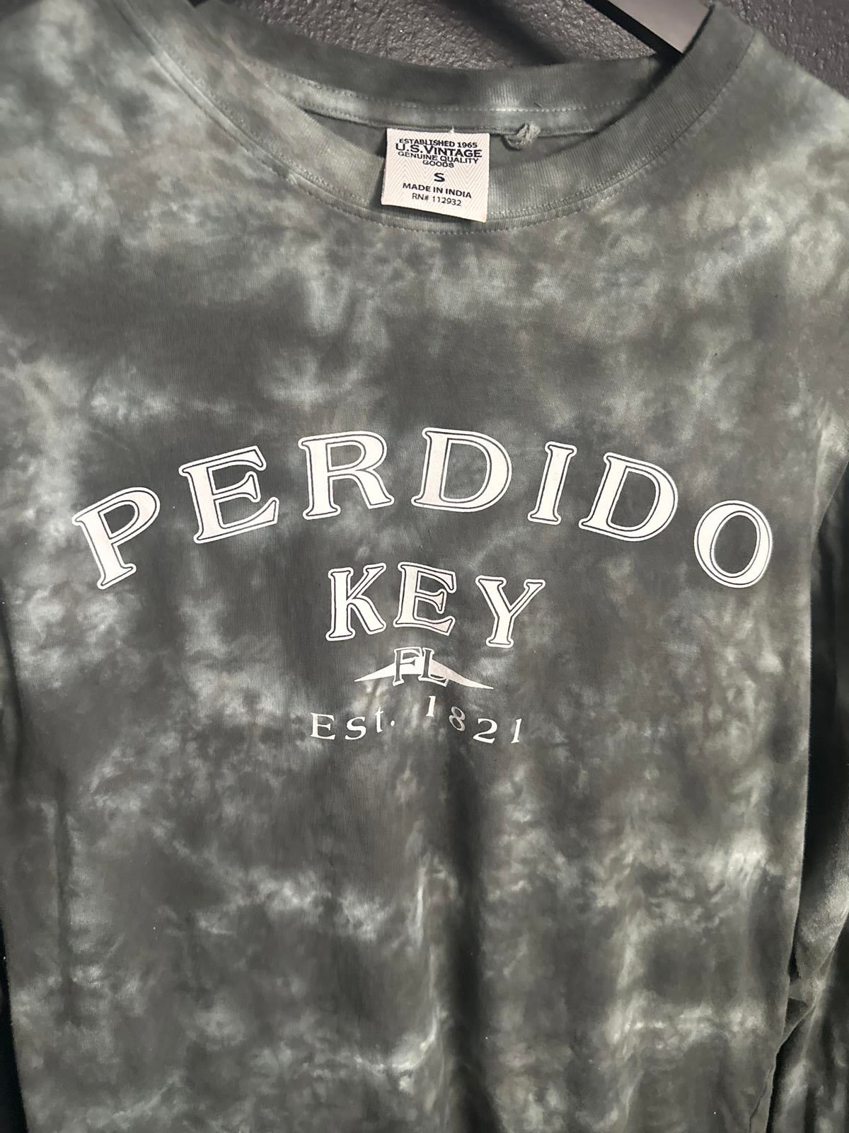 U.S. Vintage Perdido Key Long Sleeve Shirt - Size Small