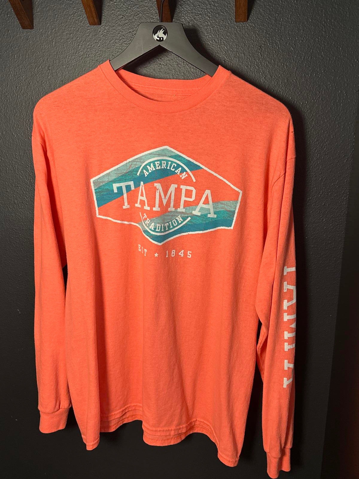 Men's Long Sleeve Tampa Graphic T-Shirt