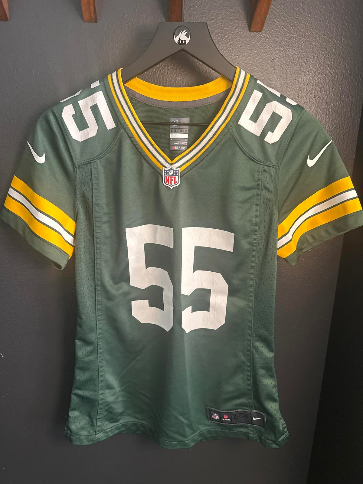 Nike Woman's Green Bay Packers Jersey #55 - On Field Edition