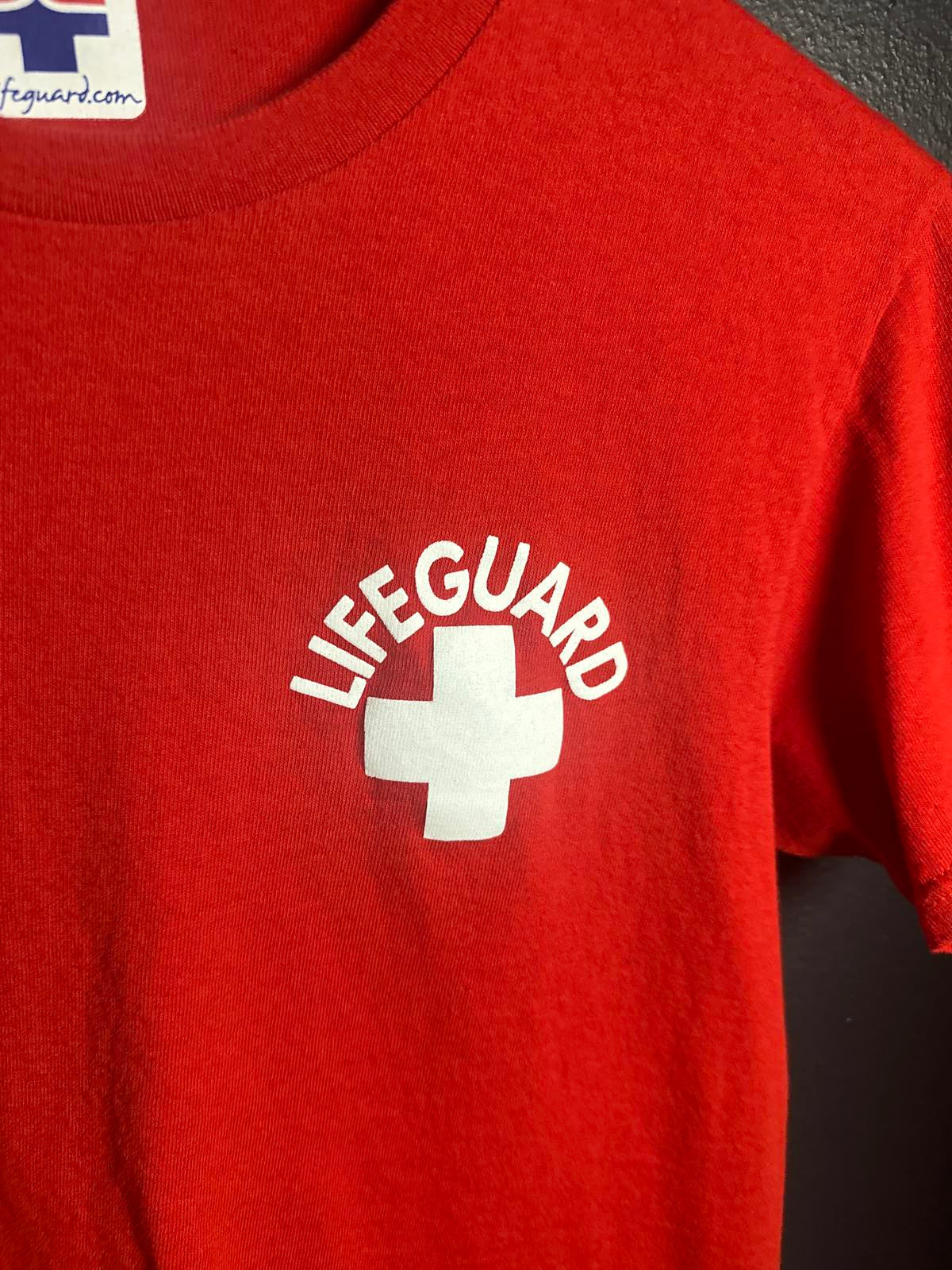 Lifeguard Red Graphic T-Shirt