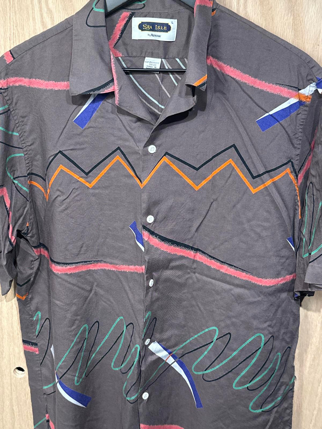 Men's Sea Isle Short Sleeve Button-Up Shirt