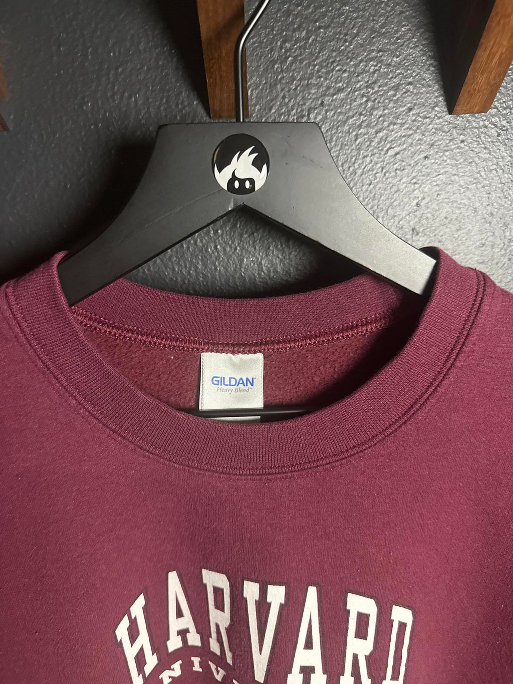 Harvard University Crewneck Sweatshirt - Classic Maroon
