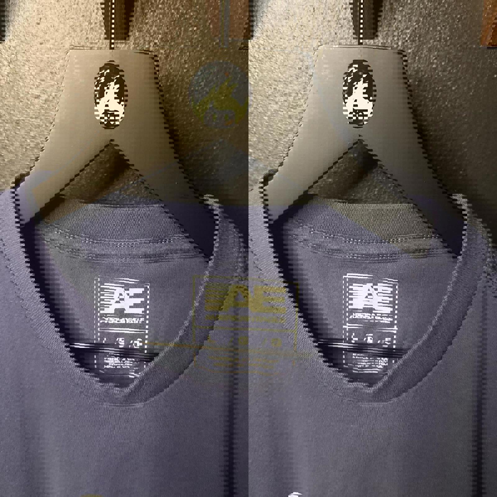 American Eagle Classic Logo T-Shirt - Blue
