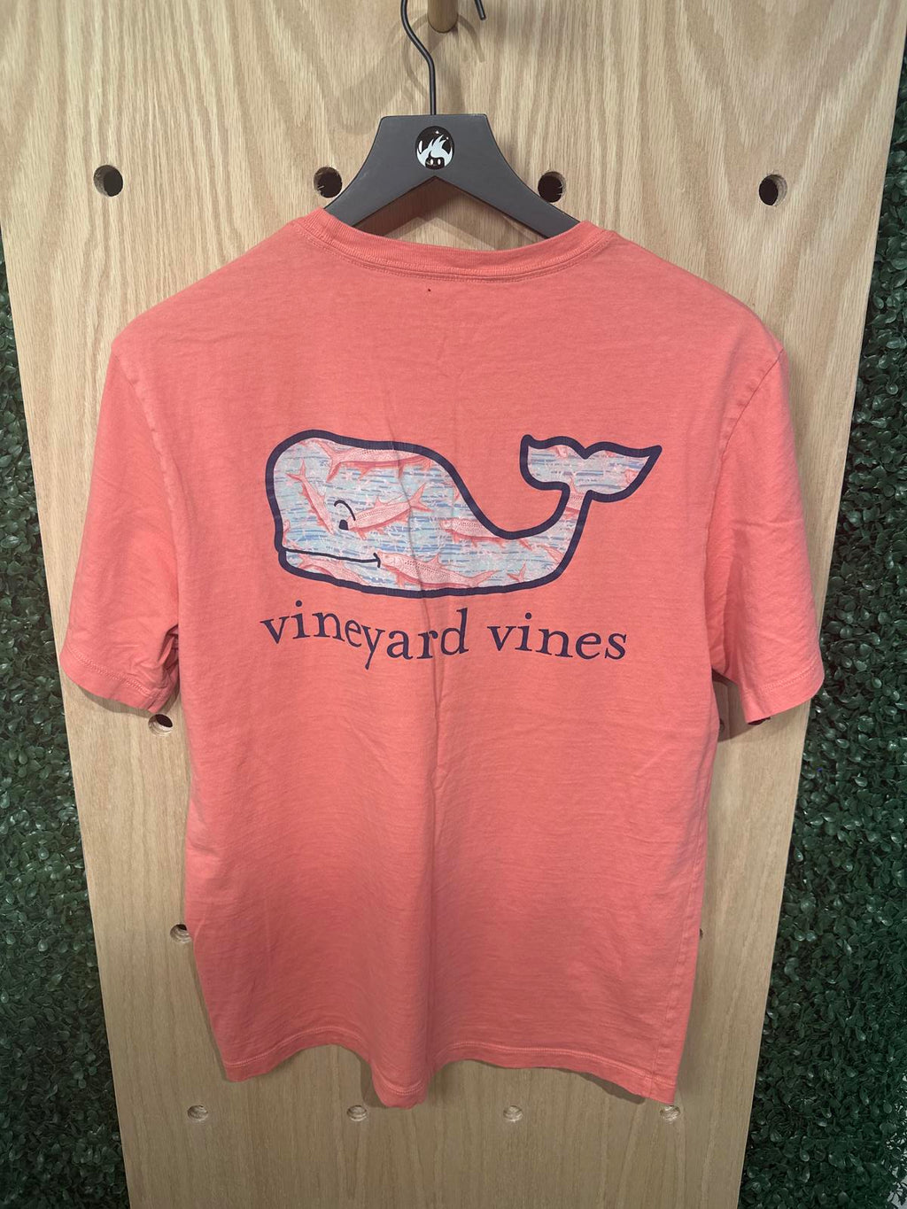Vineyard Vines Coral Pocket T-Shirt, Size Small