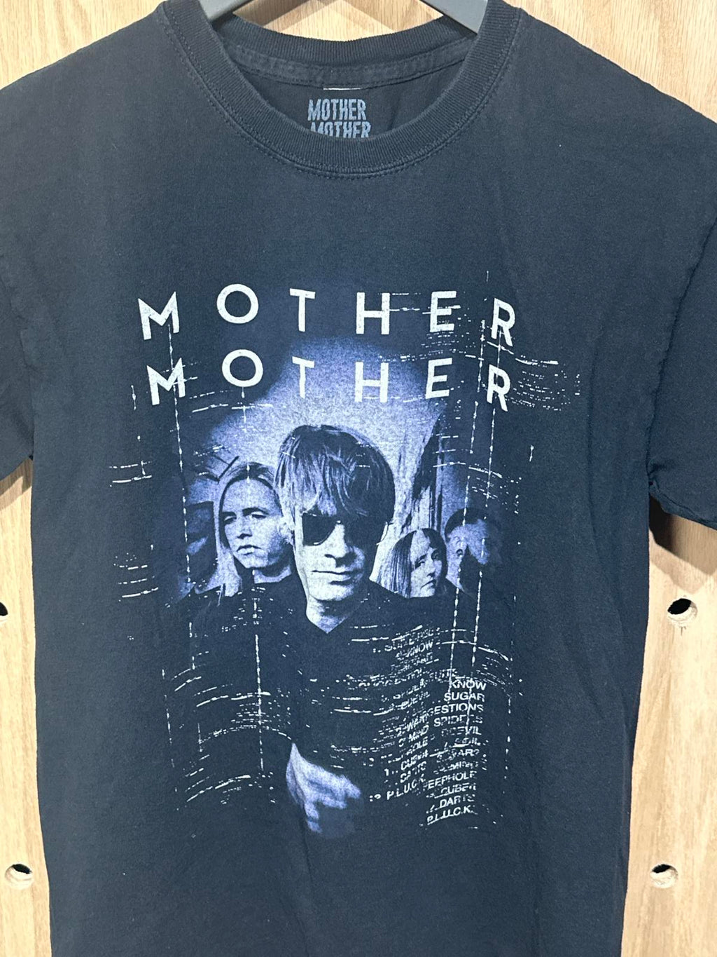 Mother Mother Band Graphic Black T-Shirt Medium