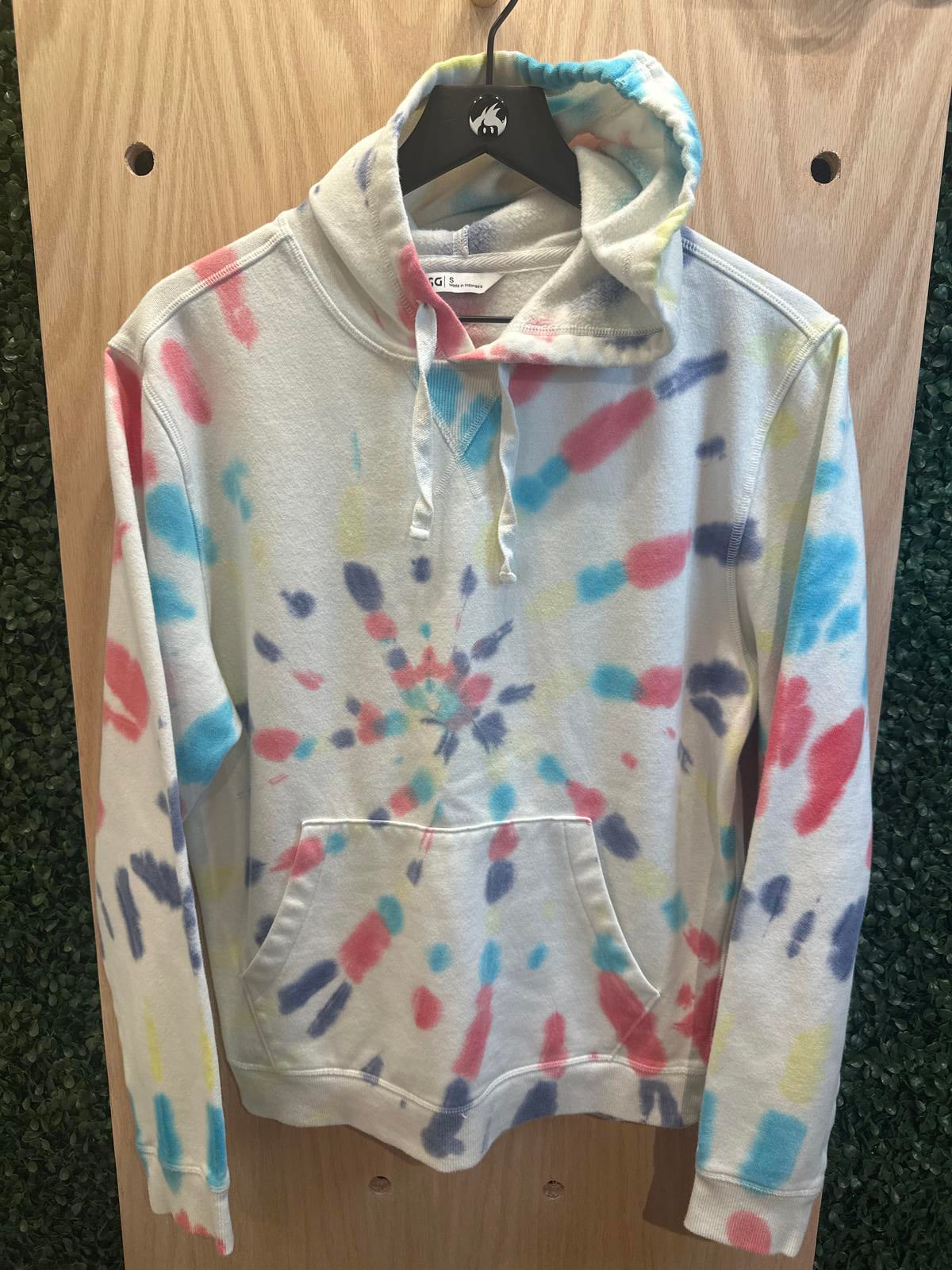 DSG Tie-Dye Pattern Men's Hoodie Size Small