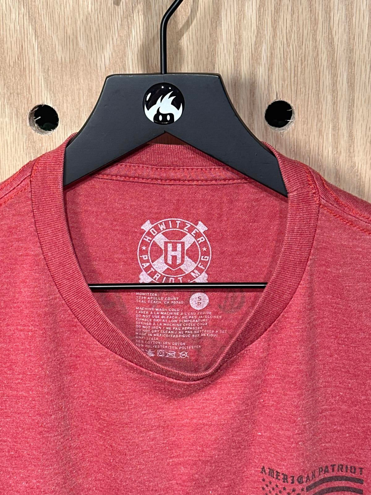 Howitzer American Patriot Red Short Sleeve T-Shirt