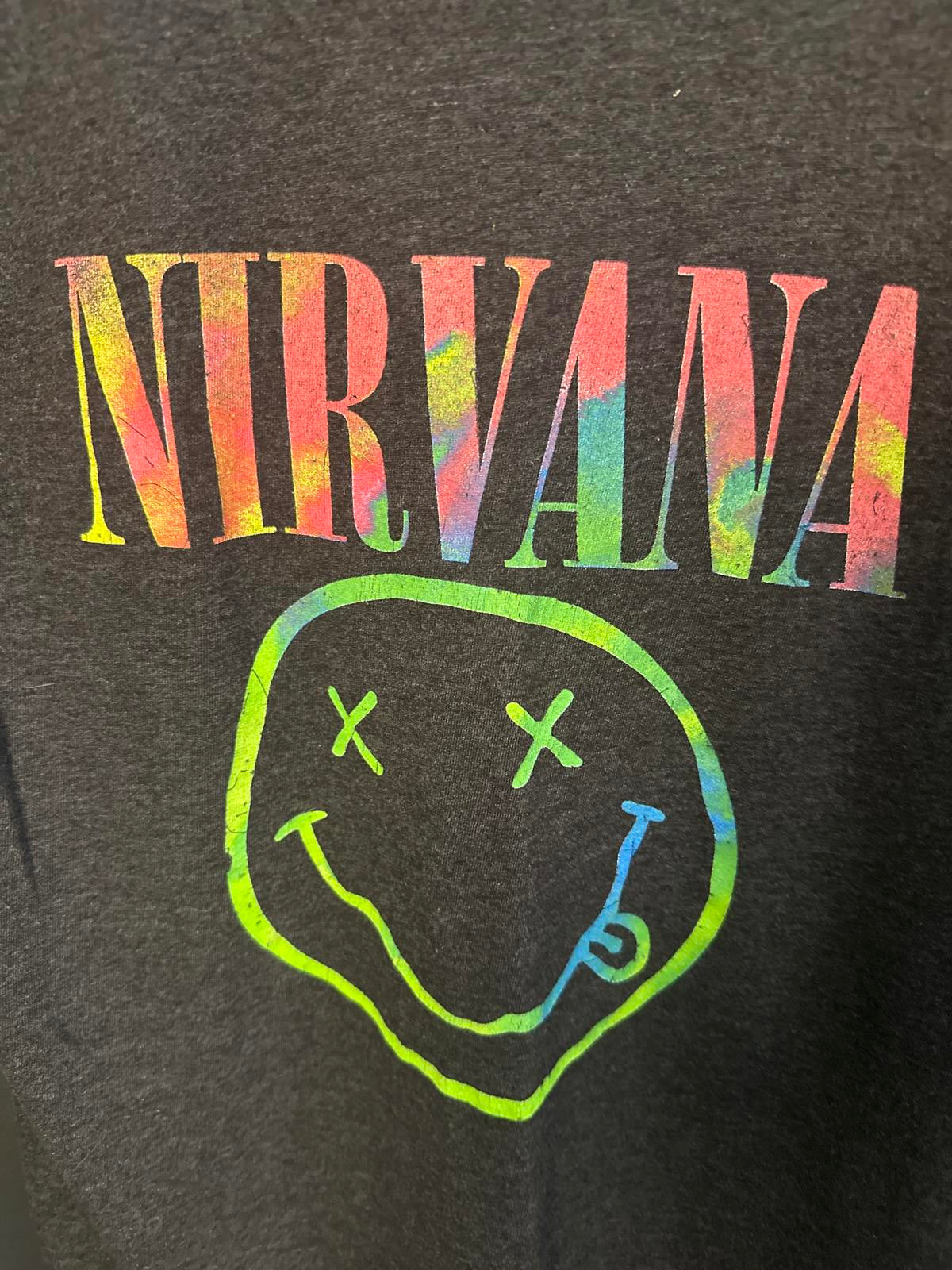 Nirvana Grunge Style Graphic Tee