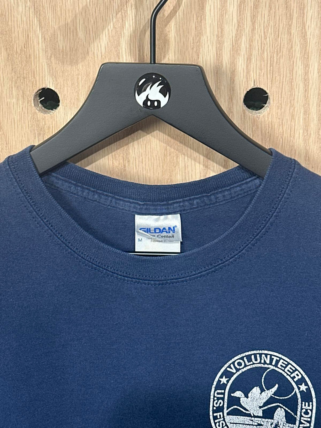 Gildan Navy Blue Volunteer U.S. Fish & Wildlife Service T-Shirt