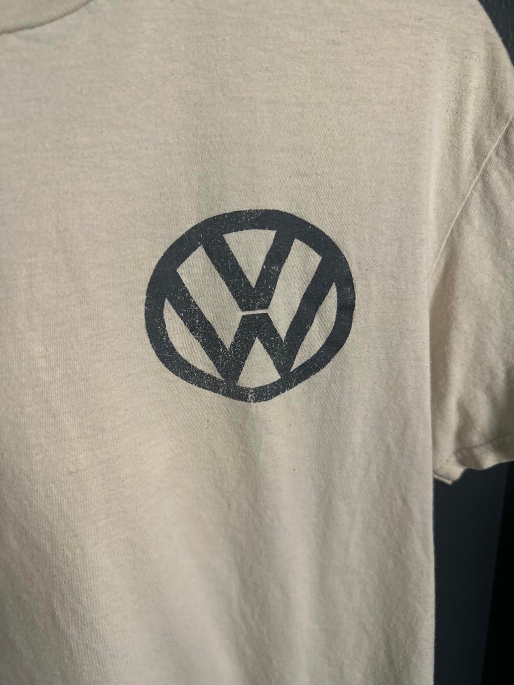 Volkswagen Official Licensed Beige T-Shirt with VW Logo