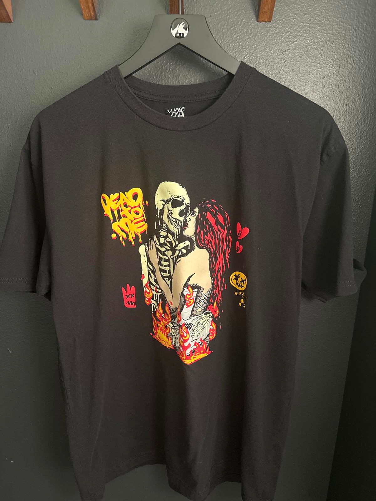 Limited Edition Graphic Tee - Skeleton & Femme Fatale Design