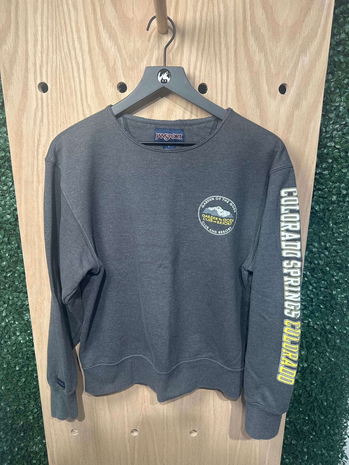 JanSport Grey Garden of the Gods Club and Resort Sweatshirt