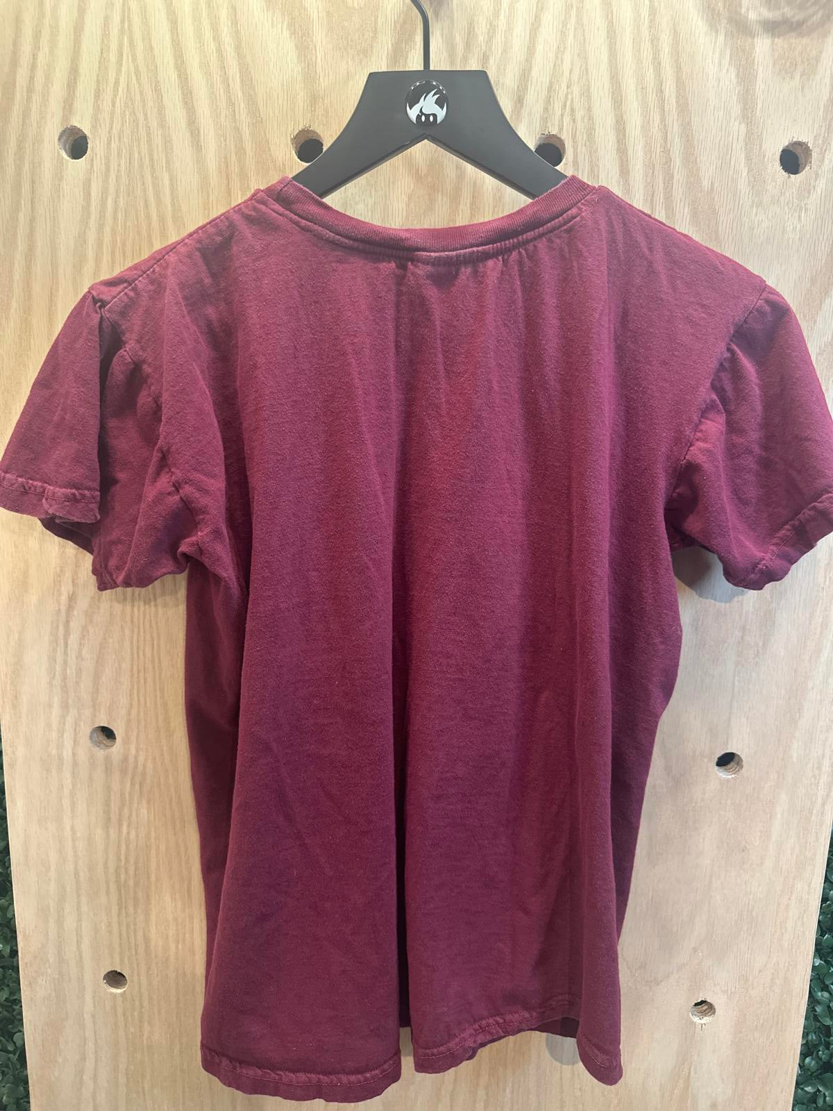 Maroon Nepal Graphic T-Shirt