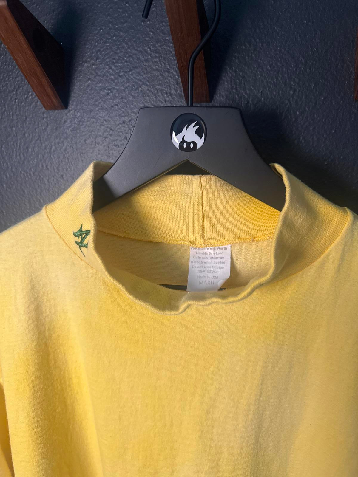 Vintage Green Bay Packers Yellow Long Sleeve Tee