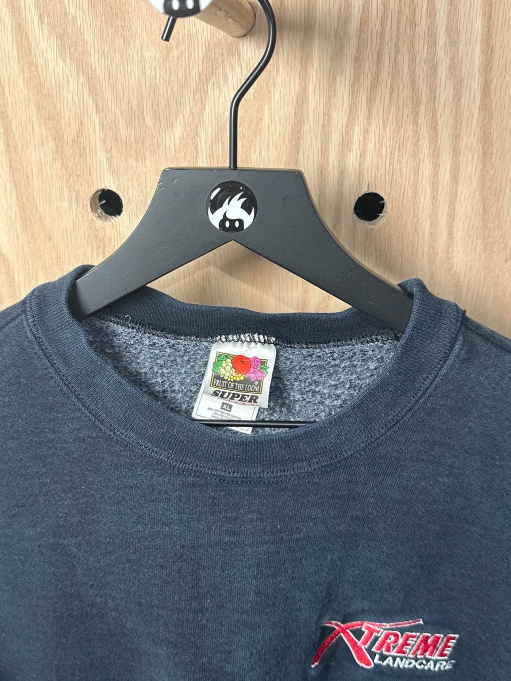 Fruit of the Loom Men's Crewneck Sweatshirt with Xtreme Landcare Logo