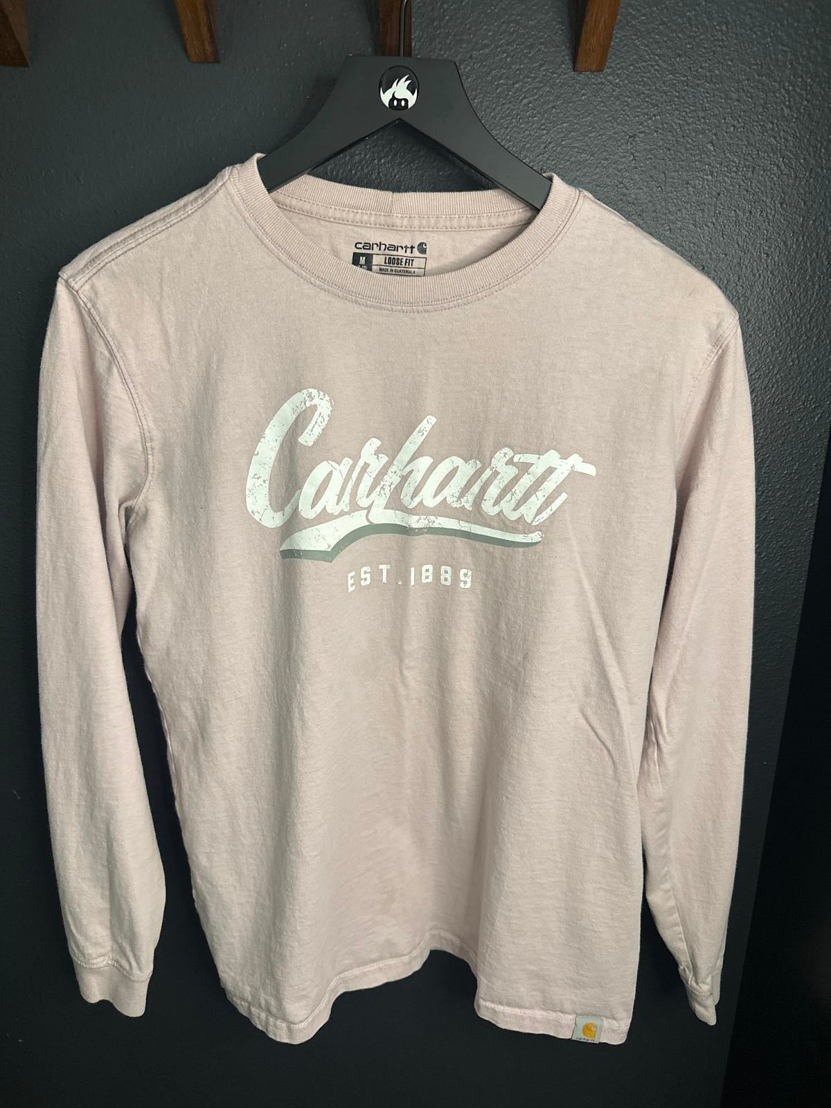 Carhartt Loose Fit Long Sleeve Tee - Light Pink