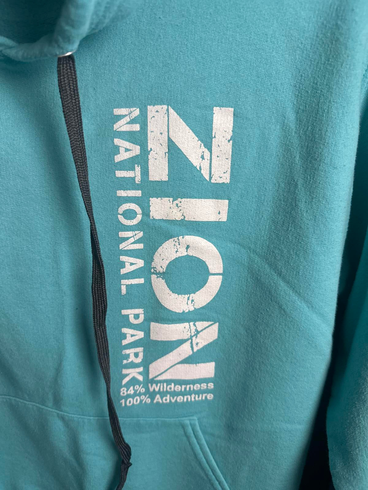 Zion National Park Hoodie - Turquoise Adventure Wear