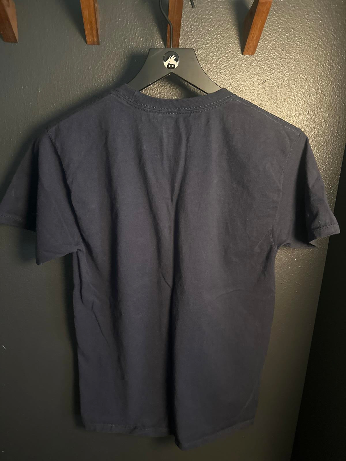 Stylish Champion Graphic Tee - Navy Blue